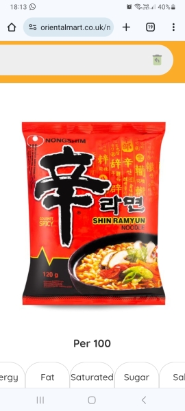 Colleague stealing my noodles