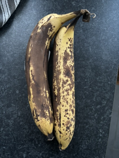 Are these bananas too ripe