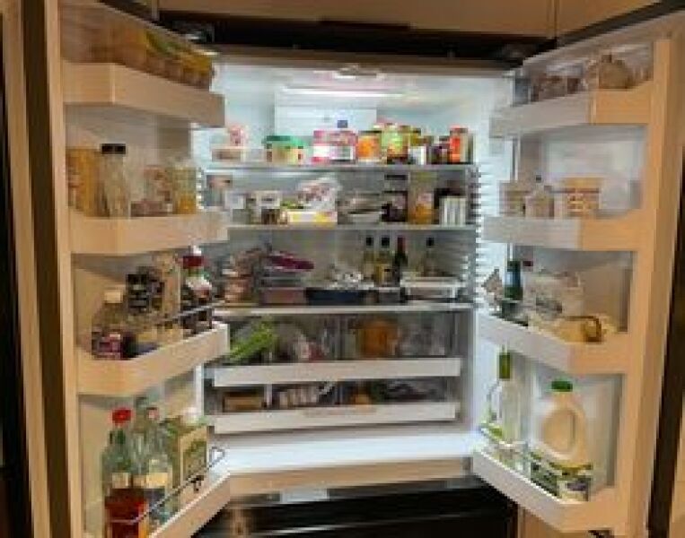 To ask you to show me your fridge?