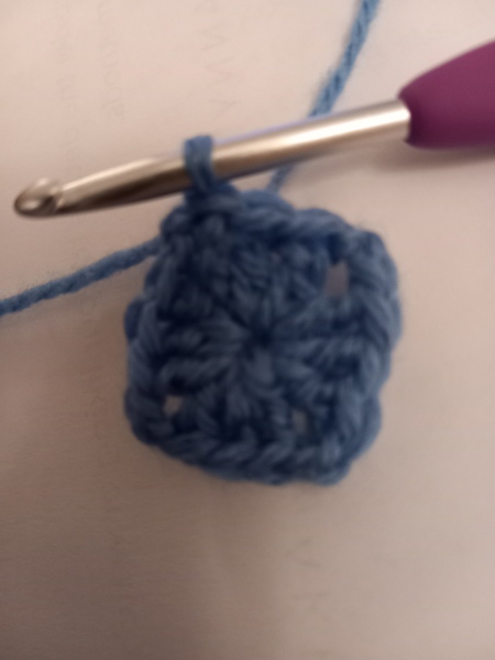 It's crochet,  knit and natter thread 11. So much yarn we need a yarn barn.