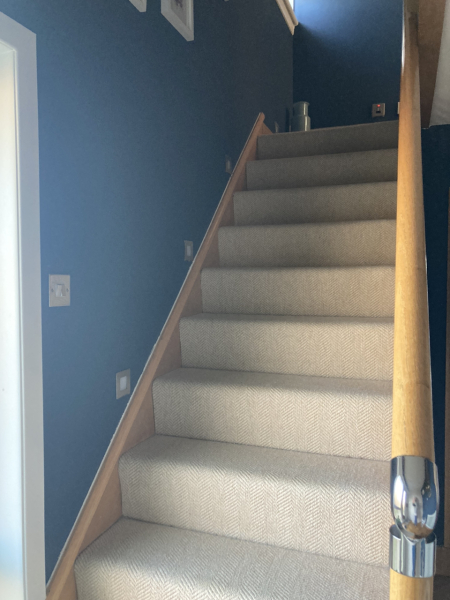 Show me your non-grey stair carpets!