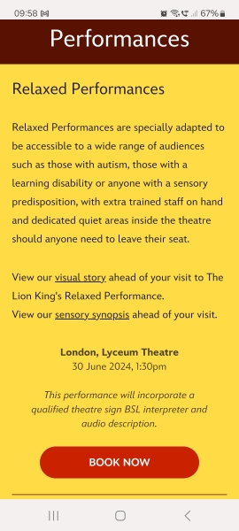 Lion King show for sensible 4 year old?