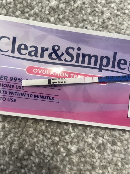 Ovulation test result - confused