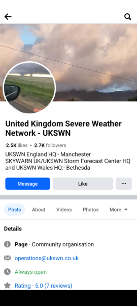 Storm Isha - named by the Met Office.