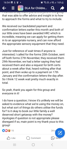 DLA Wait Times - Part 27