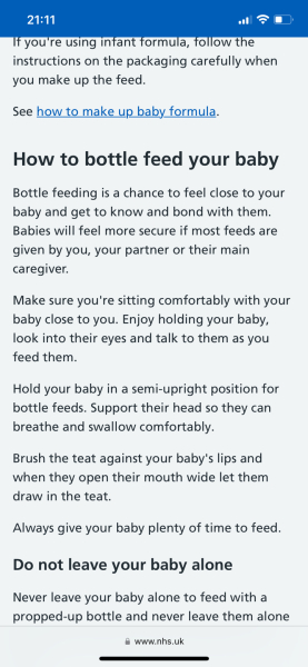 Should I let other people feed my baby?