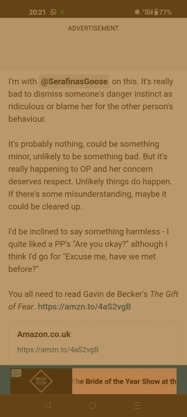 Ad banner covering buttons at bottom screen