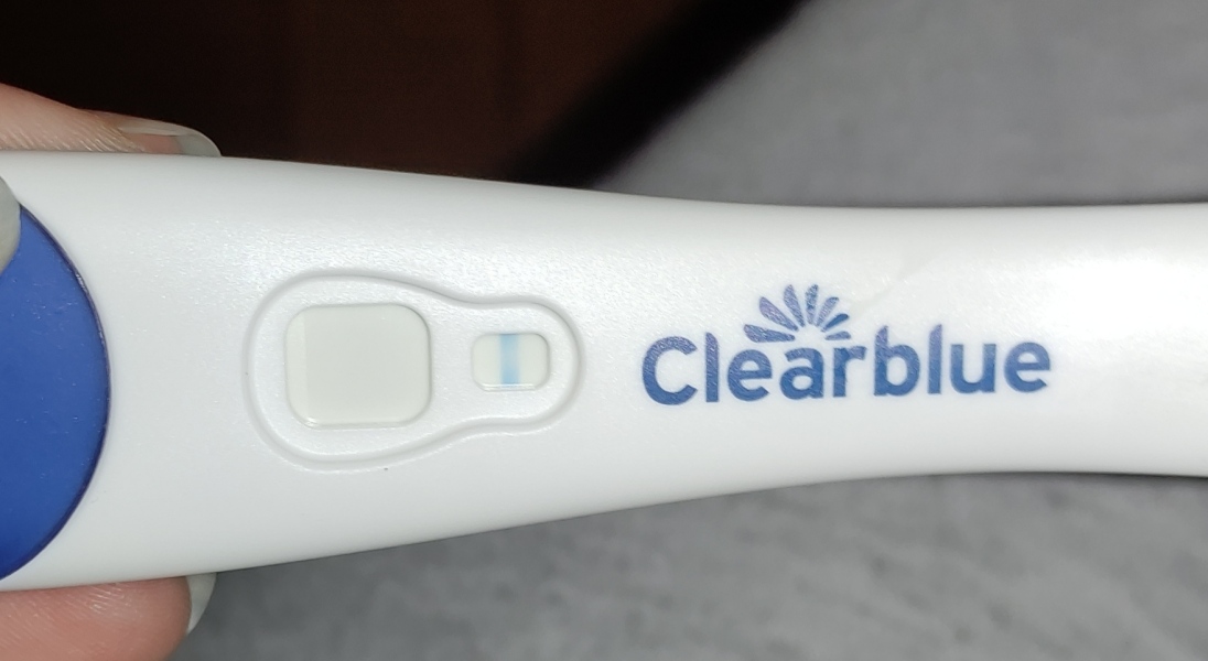 Clear blue test. Evap line or positive