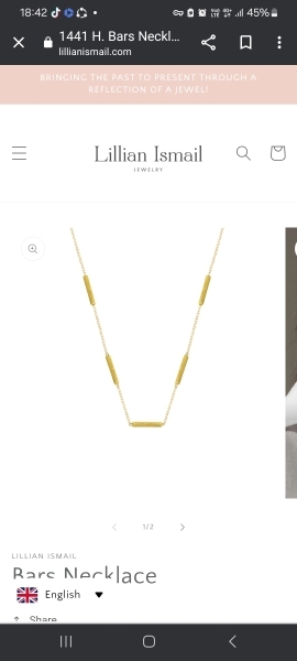 The jewellery that you never take off.. where did you get it from?