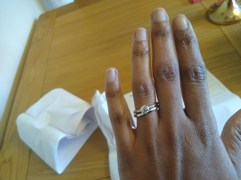Does this ring look good on me? Tiffany Etoile "engagement" ring