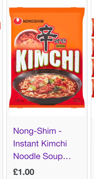Colleague stealing my noodles