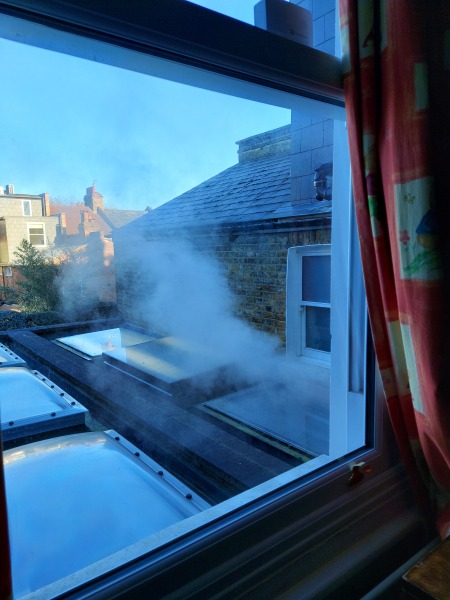 Neighbours Boiler Billowing Out Smoke Next To Kids Bedroom