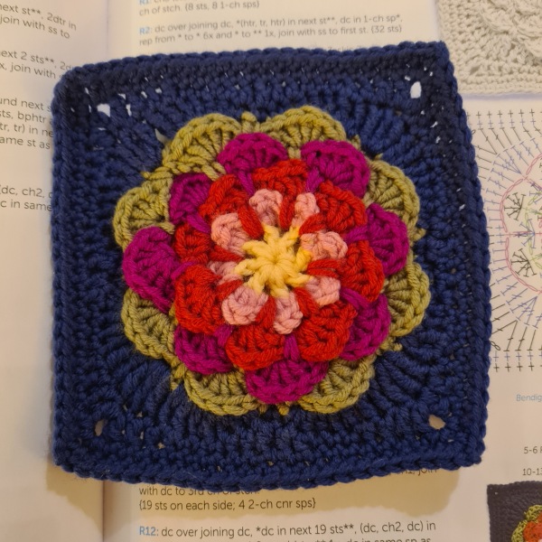 Woolly Hugs. Sad news we are afraid. Making a Blanket for lovely Mowly77's family