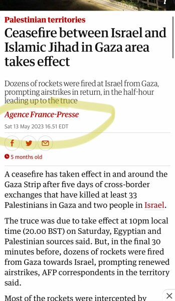 Israel/Hamas War - Ceasefire