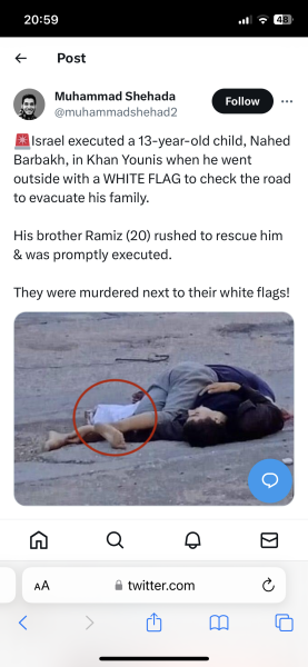 Please do all you can to object to the genocide of Palestinians