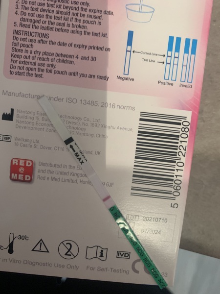 Early pregnancy test