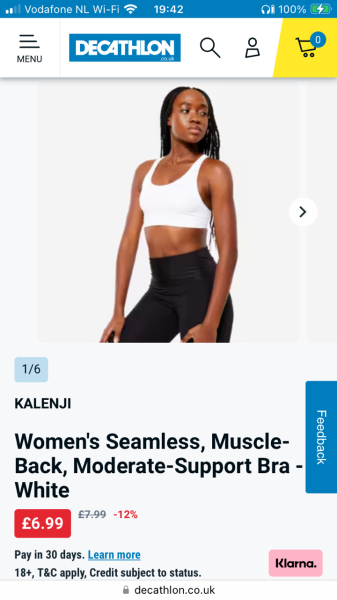 Fitness influencers and little work out bras