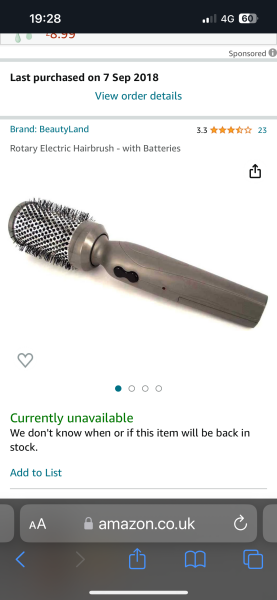 HELP hairbrush of dreams