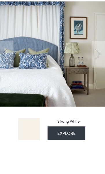 Master bedroom colours