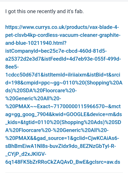 A hack for overly long hyperlinks ...