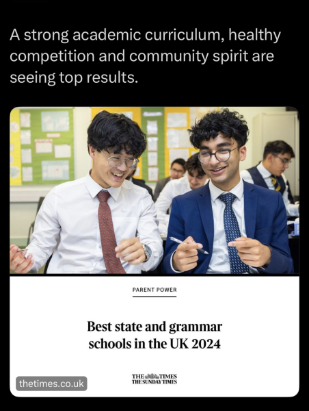 To wonder what has happened to my Son's school