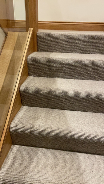 Show me your non-grey stair carpets!