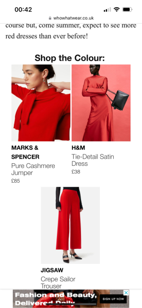 Winter colour palette - what are you wearing?