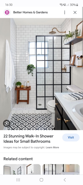 Fully tiled bathroom,  pros and cons