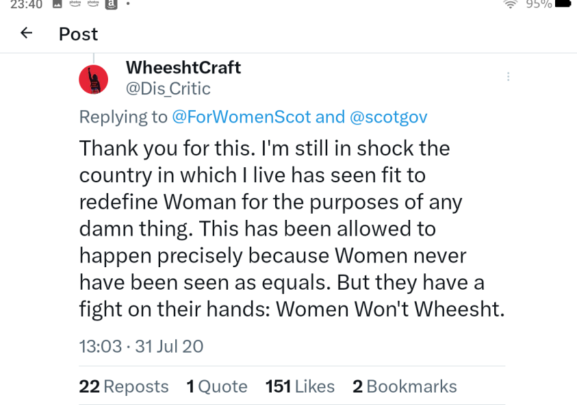 Thank you: JK Rowling, Kathleen Stock, Kellie Jay Keen, Jo Phoenix and many more