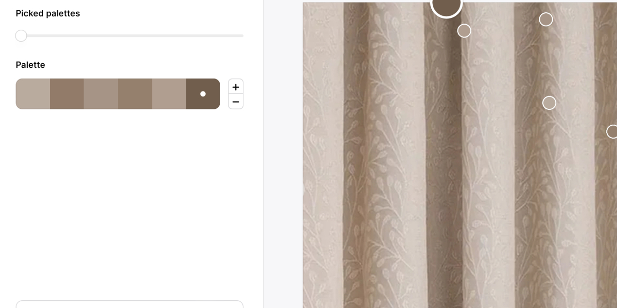 Is there an app (or website) that helps build a colour scheme from a photo of some fabric?