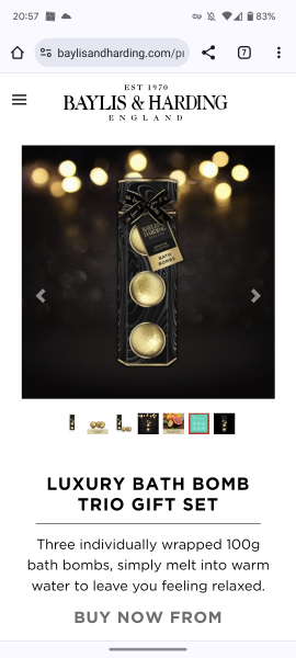 Christmas bargain prequel thread