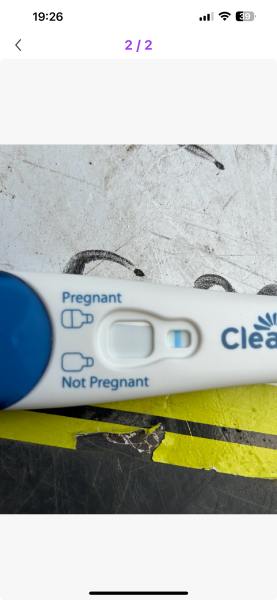 Potentially early positive? (Line eyes)