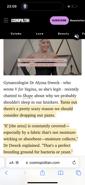 Embarrassing problem- stinky crotch in the morning