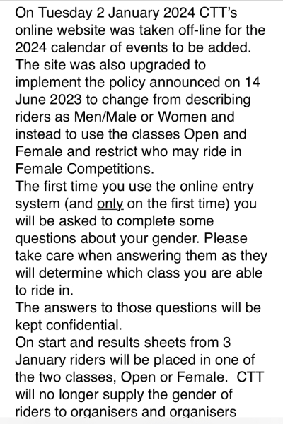 Clear and unambiguous rules from CTT