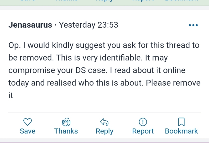 Albu - thread about charged son