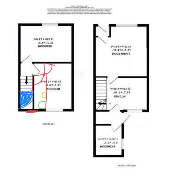 Adding a 2nd toilet or ensuite to small 2 bed terraced victorian house