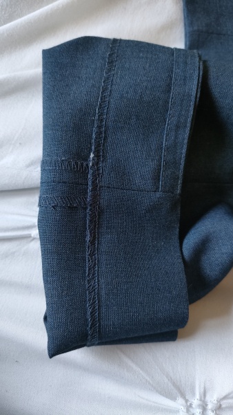 Can I let a hem down on suit trousers?