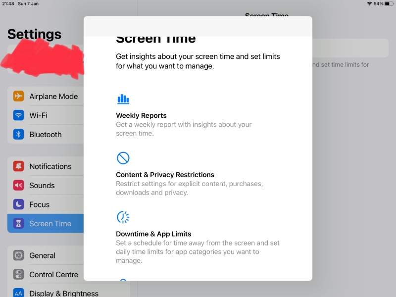 4 year old tantruming when iPad taken away