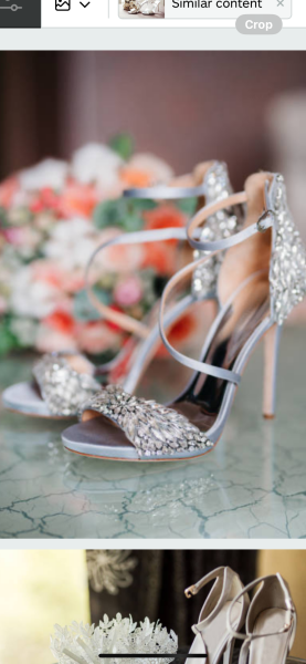 Would you think these are tacky? Wedding shoes