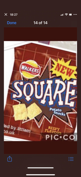 To say that the variety of crisps has gone downhill?