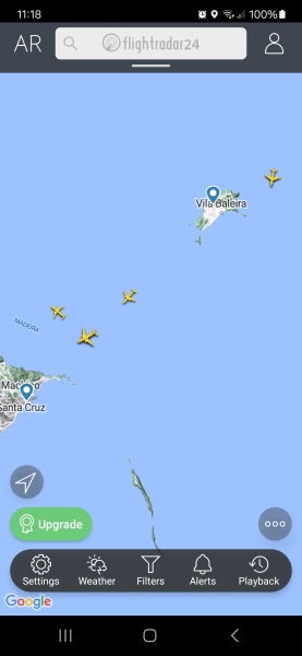Flightradar - some poor passengers really aren't landing at Madeira at the moment