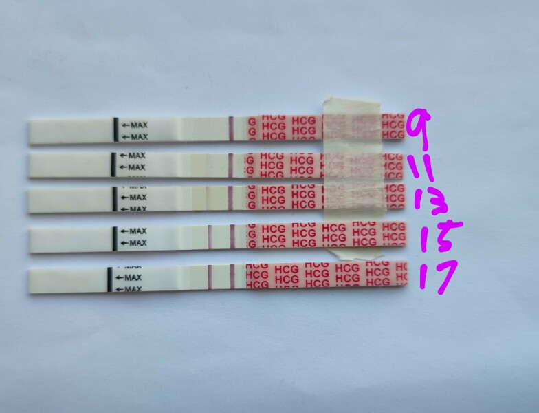 Are these lines strong enough for 11dpo? Worried they’re a bit faint?
