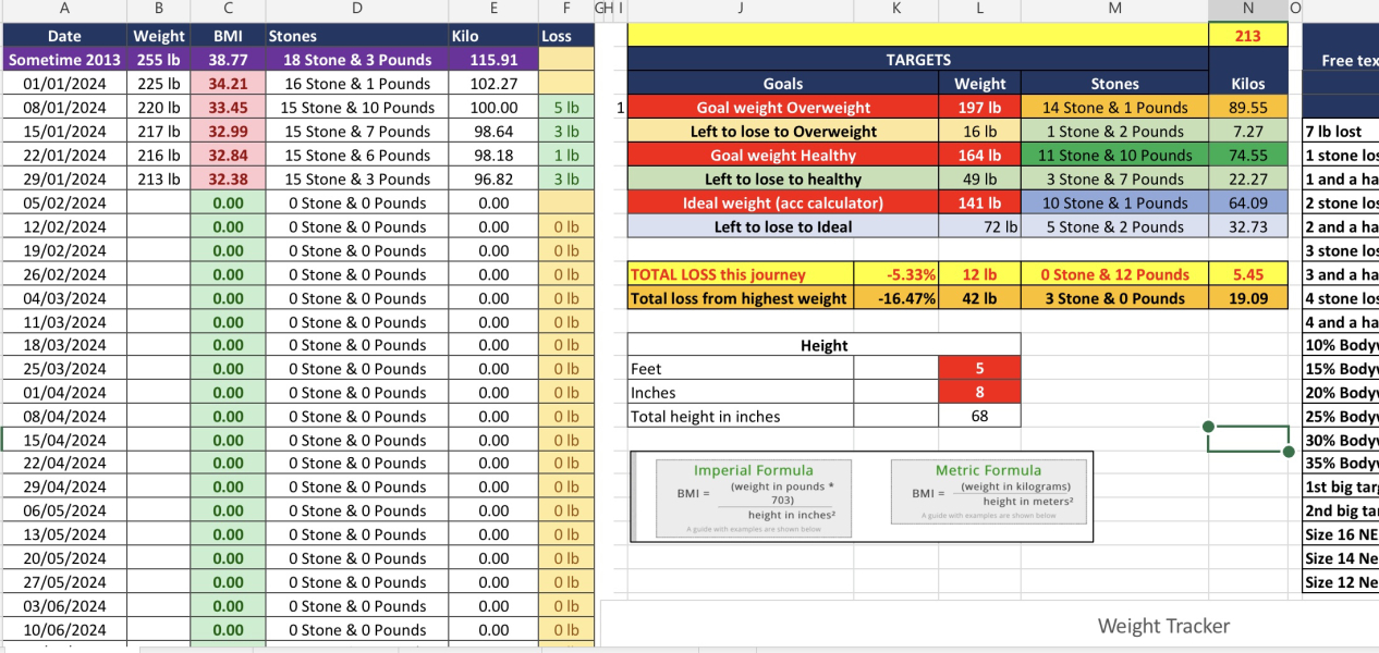 5 stone 26 weeks - Anyhow that works for you