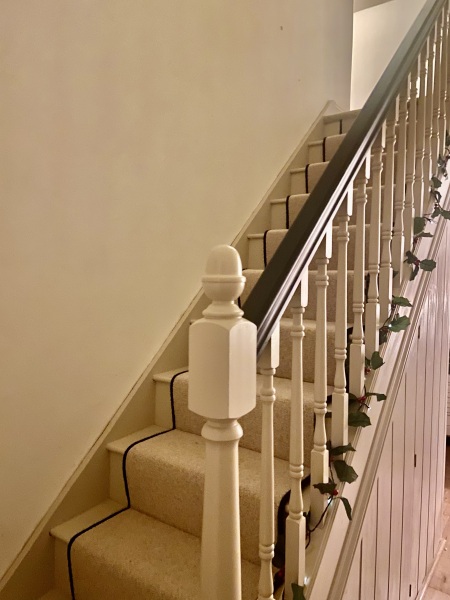 Show me your non-grey stair carpets!