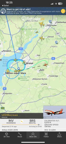 Flightradar - some poor passengers really aren't landing at Madeira at the moment