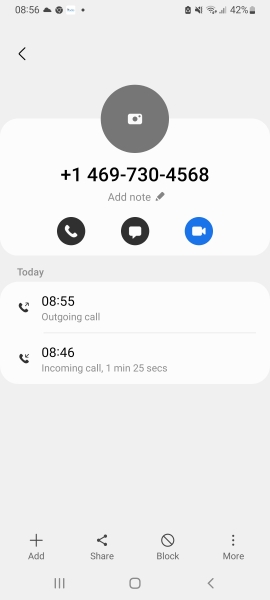 The strangest thing just happened, I got a phonecall off Alexa.