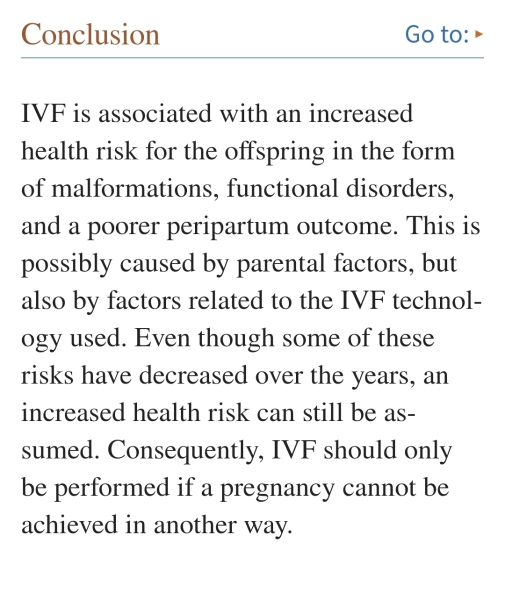 Do you believe IVF is ok?