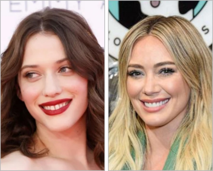 Celebs that look alike but aren't related?