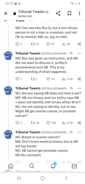 Another GC Employment Tribunal: Roz Adams vs Edinburgh Rape Crisis Centre #4