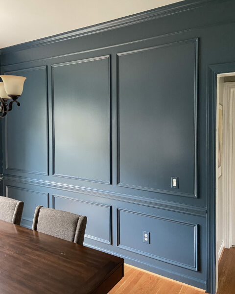 can anyone tell me about their hallway panelling?!